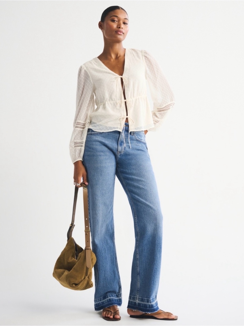 Abercrombie & Fitch Light Low Rise baggy
